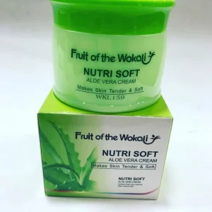 Crema Facial Aloe Vera Nutri Soft – 80 gramos (Fruit of the Wokali)