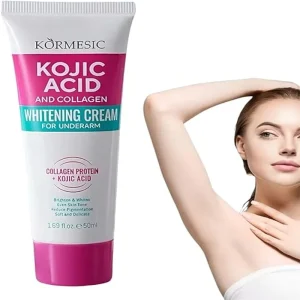 Crema Aclarante para Axilas – Ácido Kójico & Colágeno - 50ml (Kormesic)