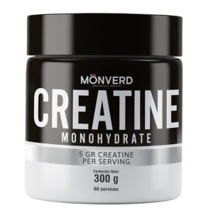 Creatina Monohidratada - Negra 300 gramos (Monverd)