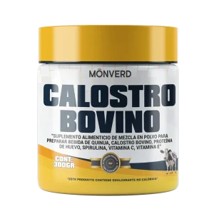Calostro Bovino + Proteína - 300 gramos (Monverd)