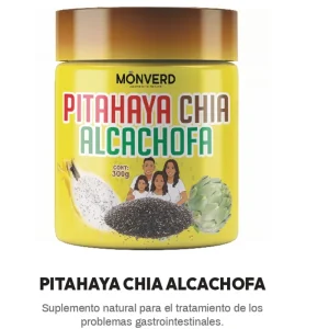 Pitahaya + Chía + Alcachofa - 300 gramos (Monverd)