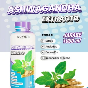 Ashwagandha Extracto - Jarabe 1 Litro (Monverd)