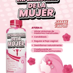 🌸 Enfermedades de la mujer - Jarabe 1 Litro (Monverd)