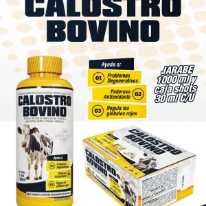 Calostro bovino - Jarabe 1 Litro (Monverd)