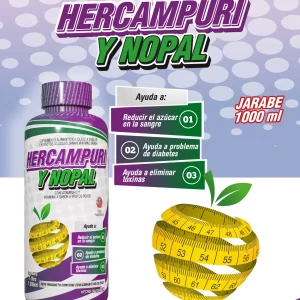 Hercampuri y nopal - Jarabe 1 Litro (Monverd)