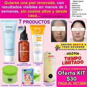 Kit despigmentante $30