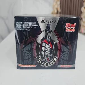 Gladiador - Caja de 12 Shots de 30ml c/u (Monverd)