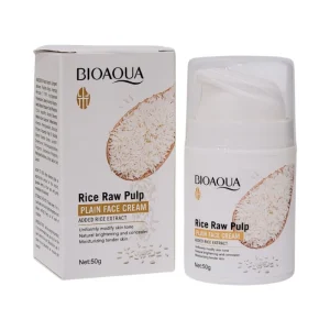 Crema Facial de Arroz BIOAQUA (Rice Raw Pulp – 50 gramos)